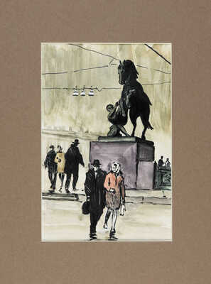 Зубченков Пётр Петрович. Аничков мост 